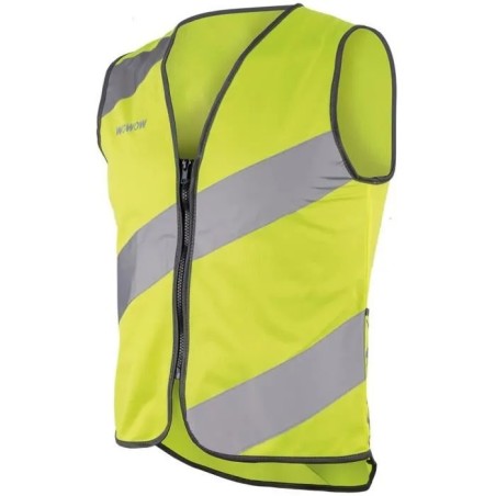 Gilet vélo Jaune réfléchissant - Wowow