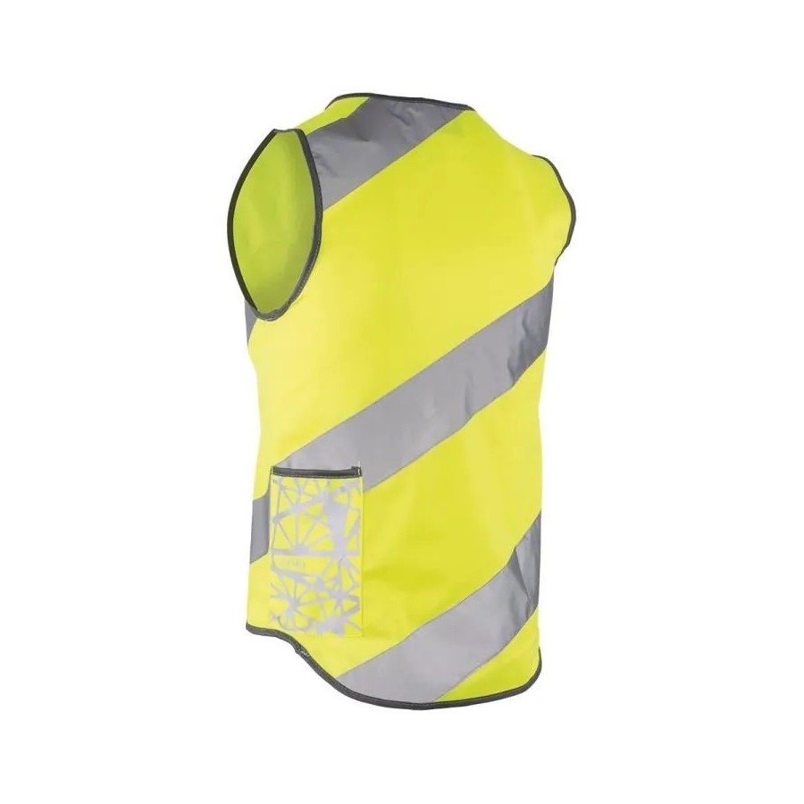 Gilet vélo jaune réfléchissant - Wowow - CYCLES BLAIN