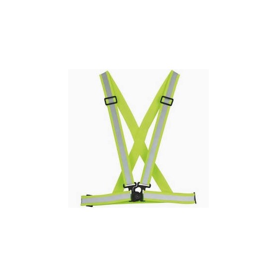 Harnais vélo fluorescent ajustable - Wowow
