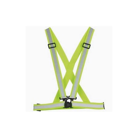 Harnais vélo fluorescent ajustable - Wowow