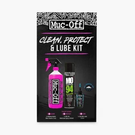 Kit Nettoyant - Protection - Lubrification velo - Muc Off