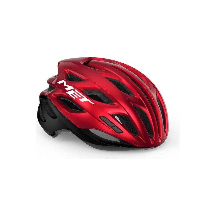 RIVALE MIPS Rouge Metalise - Met - CYCLES BLAIN