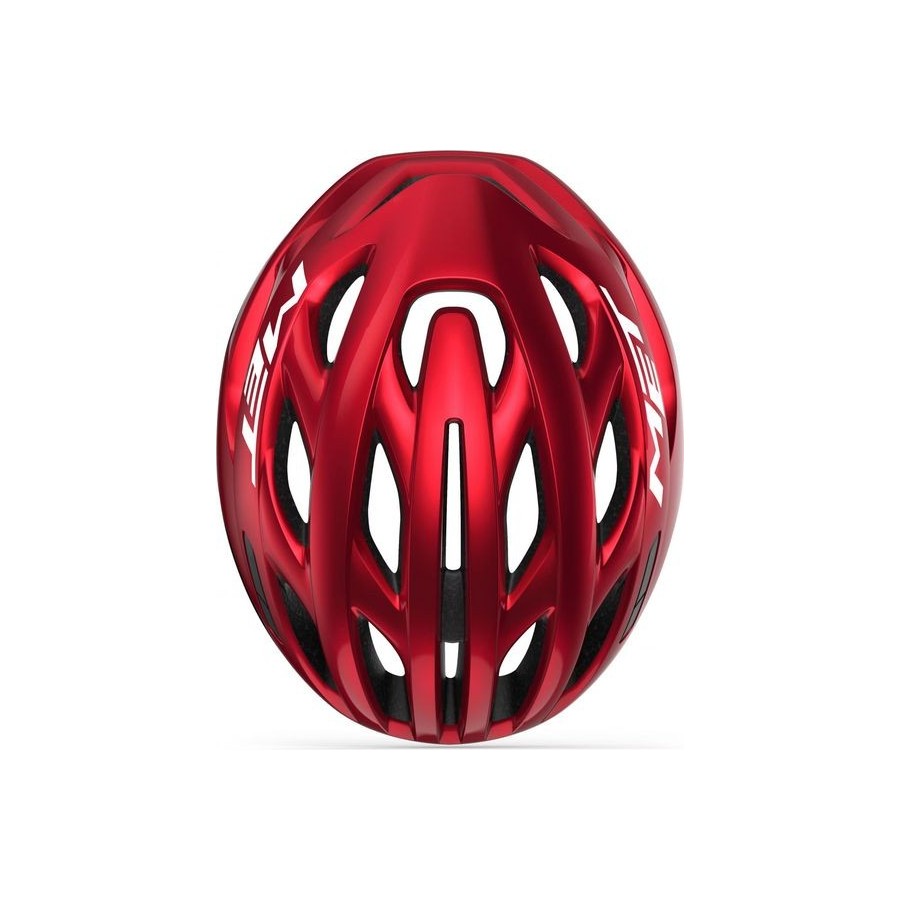 RIVALE MIPS Rouge Metalise - Met - CYCLES BLAIN