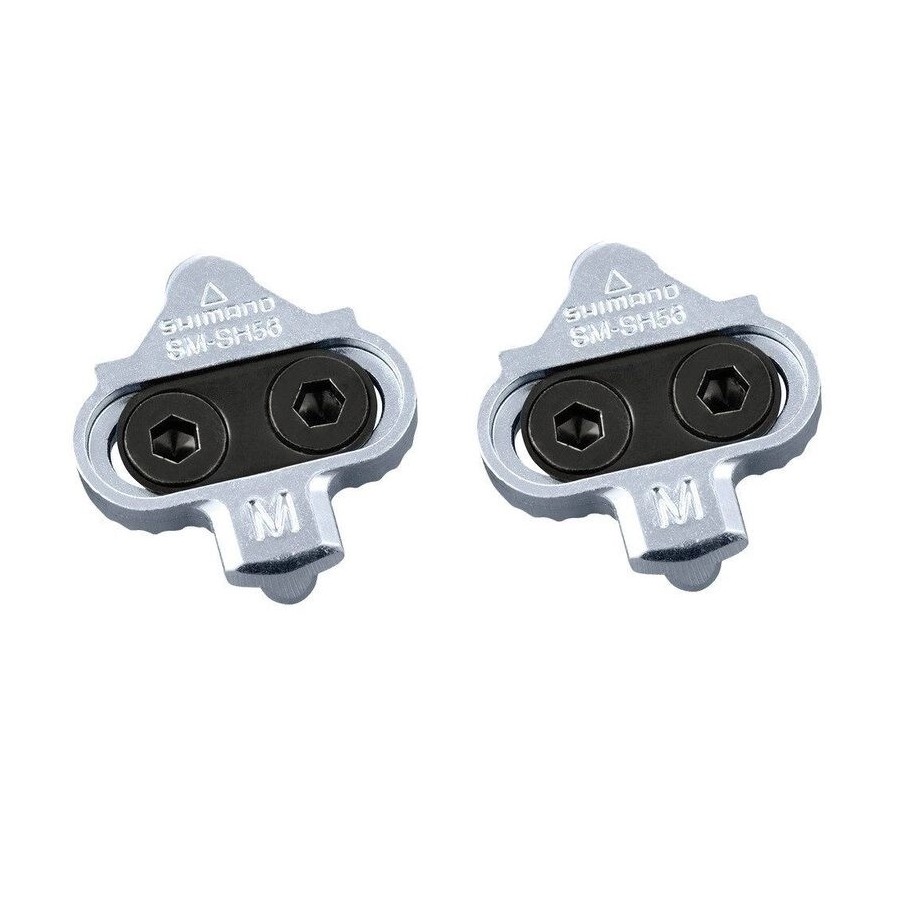 paire de cales vtt argent sm-sh56