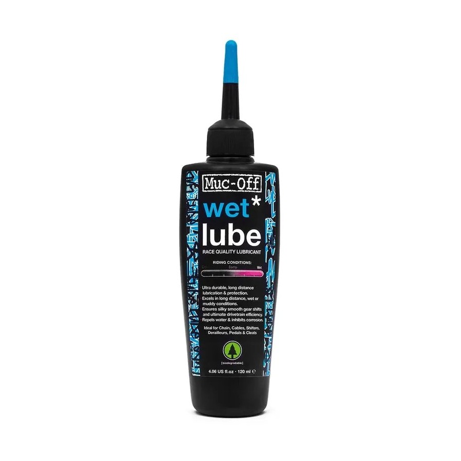 Lubrifiant vélo conditions Humides Wet Lube 120 ML - Muc-Off