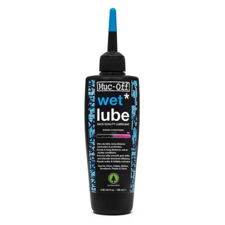 Lubrifiant vélo conditions Humides Wet Lube 120 ML - Muc-Off
