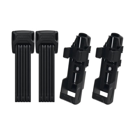 SET 2 ANTIVOLS BORDO BIG 6000K/90 BK - Abus