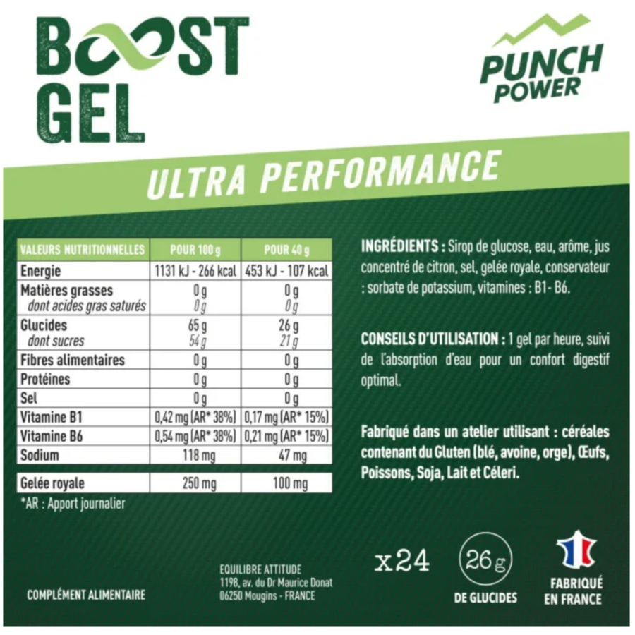 BOOST GEL - Punch Power