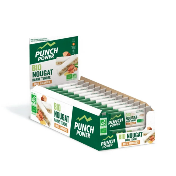 Barre énergétique miel amandes x24 - Punch Power