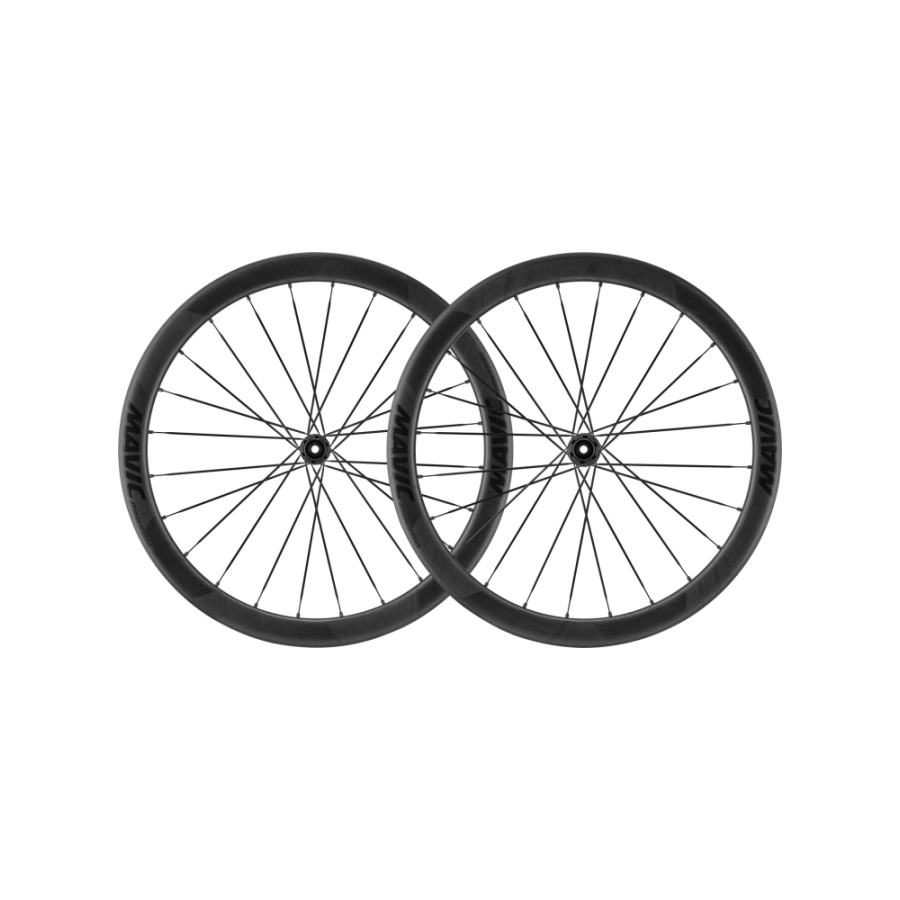 Paire Roues Carbone Cosmic SLR45 - 12x100 - 23mm - Ceramic - Mavic