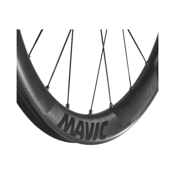 Paire Roues Carbone Cosmic SLR45 - 12x100 - 23mm - Ceramic - Mavic
