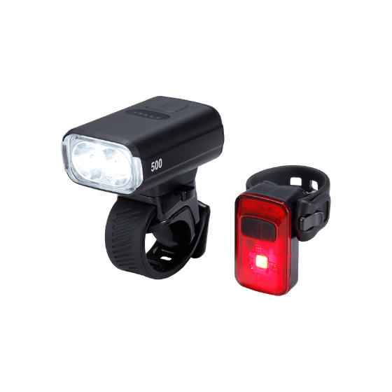 Kit éclairage Vélo NanoStrike 500 avant + Spark 2.0 arrière - BBB