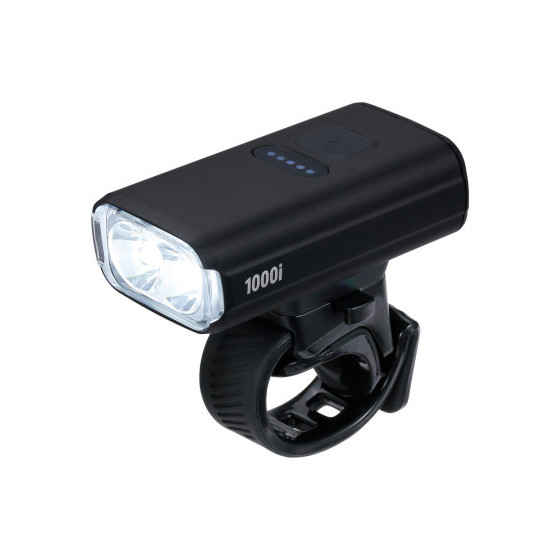 Eclairage Vélo avant NanoStrike 1000i avec indicateur de batterie- BBB