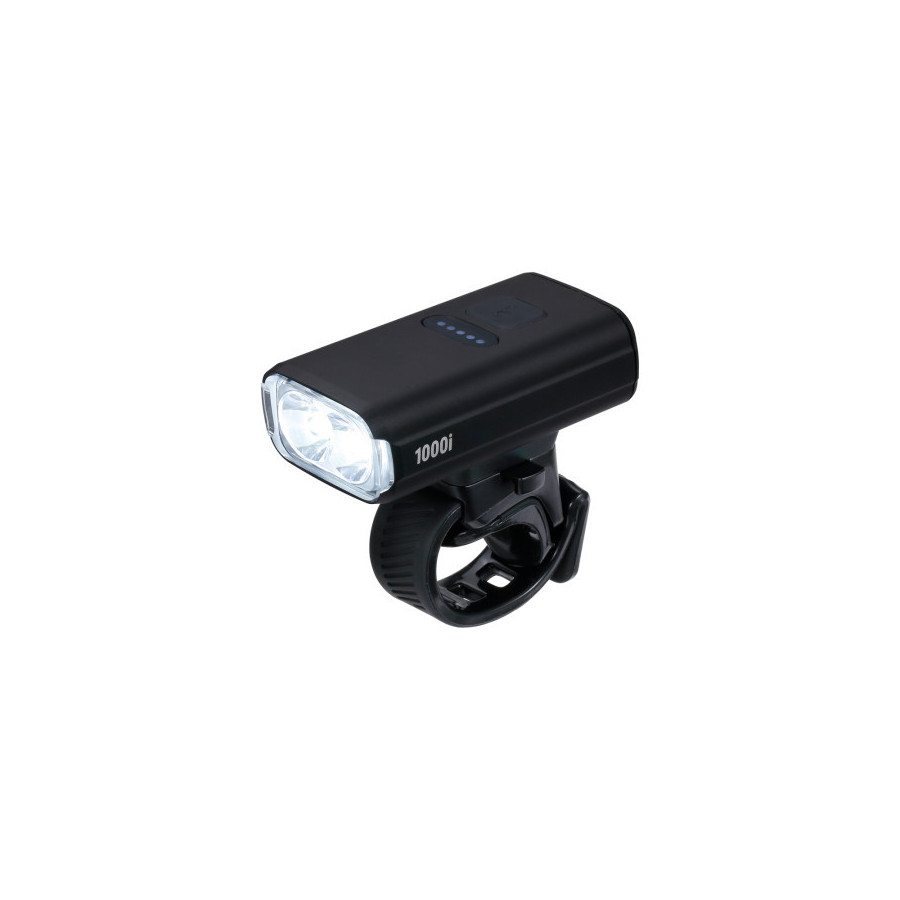 Eclairage Vélo avant NanoStrike 1000i avec indicateur de batterie- BBB