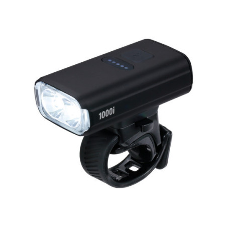 Eclairage Vélo avant NanoStrike 1000i avec indicateur de batterie - BBB