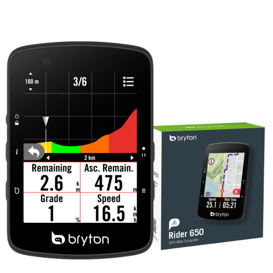 GPS vélo BRYTON RIDER 650E - Bryton
