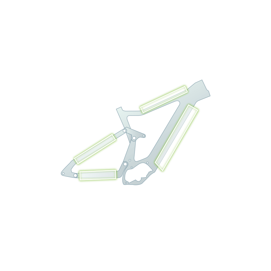 Kit Protection cadre e-bike Universel - Brillant - RAD