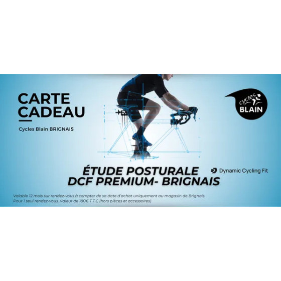 Carte cadeau CYCLES BLAIN - Etude Posturale GIANT DCF PREMIUM