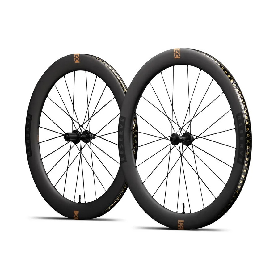 Paire Roues carbone RESERVE TA 57/64 XDR DT240 - Reserve