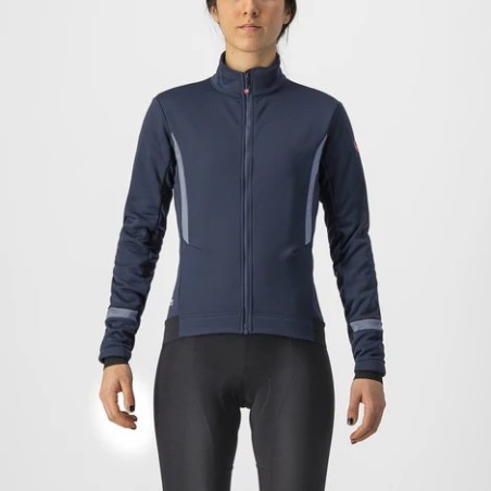 Veste vélo Femme Castelli Dinamica 2 - Bleu - Castelli