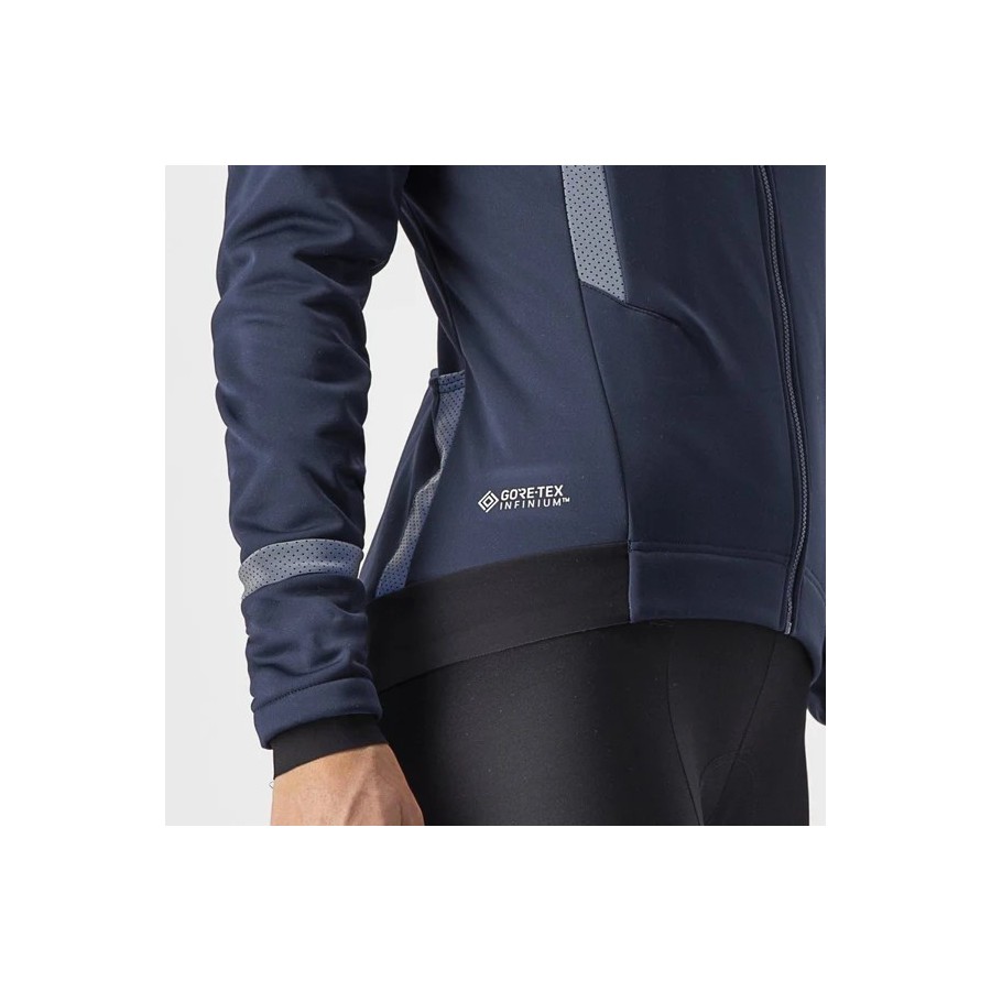 Veste vélo Femme Castelli Dinamica 2 - Bleu - Castelli