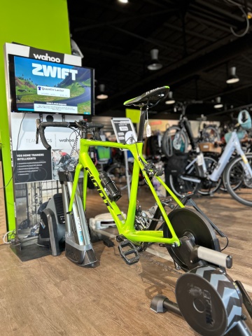 Wahoo Kickr V5 en démo chez Cycles Blain à Brignais