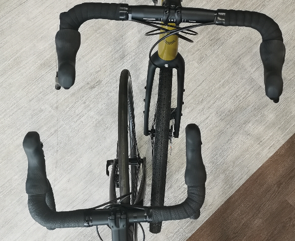 Guidon De Vélo De Route Incurvé En Aluminium - 42 Cm, Léger (350g), Pour Course Et Pignon Fixe