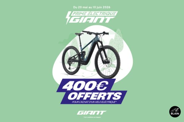 Prime vélos Electriques Giant LIv de 400€