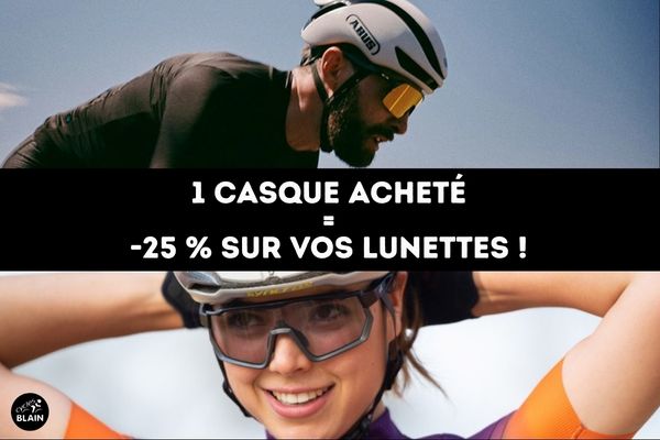 Promo Casque vélo + Lunettes