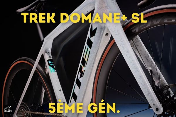 Nouveau vélo électrique carbone Trek Domane+ SL 5ème génération