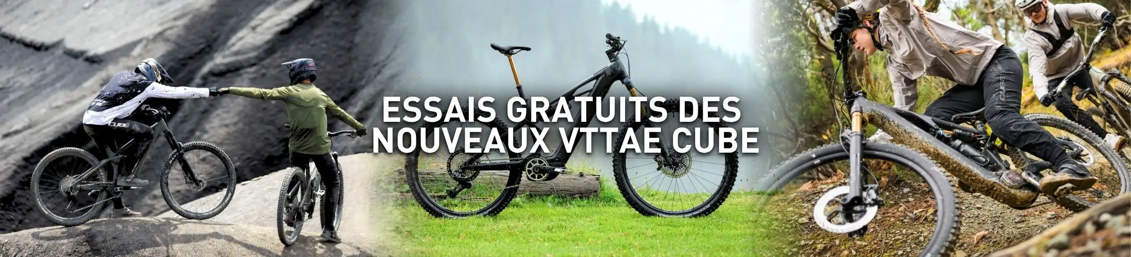 Essais VTT Electriques CUBE 2026 et chaussures FOX le 9 Mai 2026 à Brignais